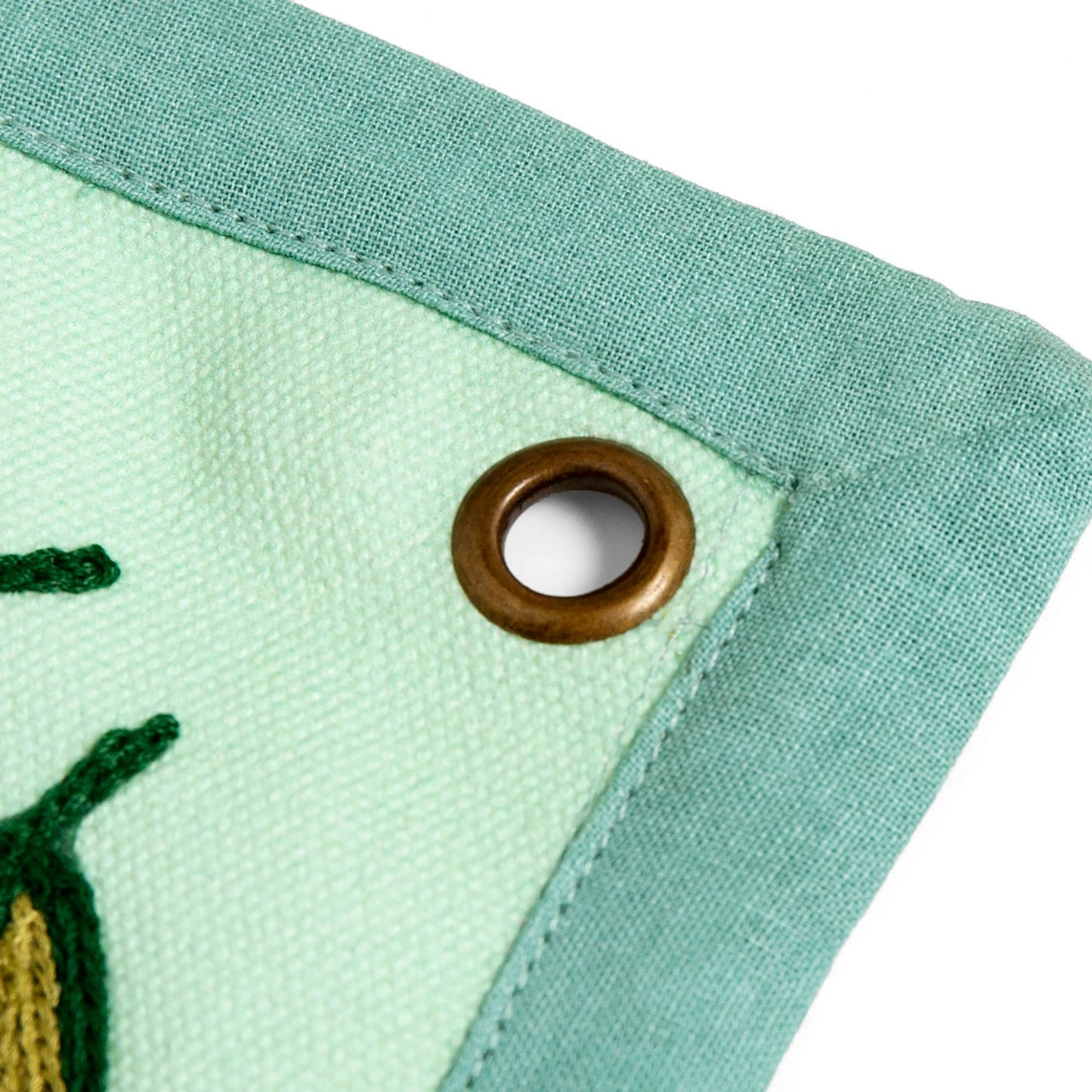 Best Day of the Year Embroidered Canvas Banner