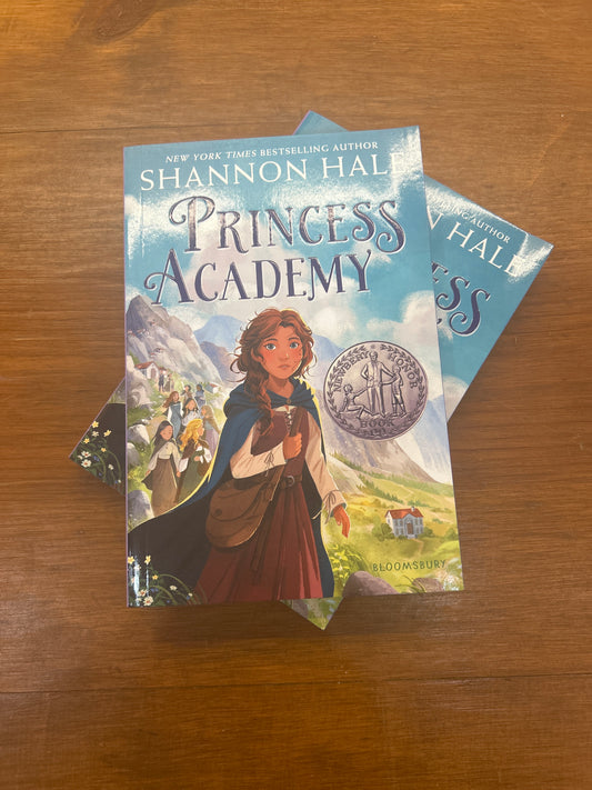 PRINCESS ACADEMY by: Shannon Hale (20th anniversary Edition, Sprayed Edges)