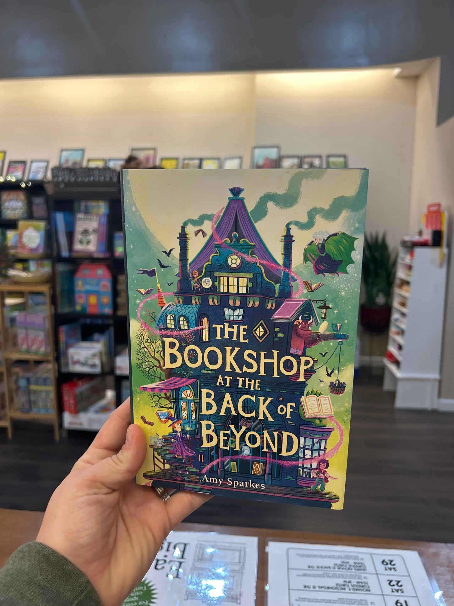 The Bookshop at the Back of Beyond by: Amy Sparkes (Book 3)