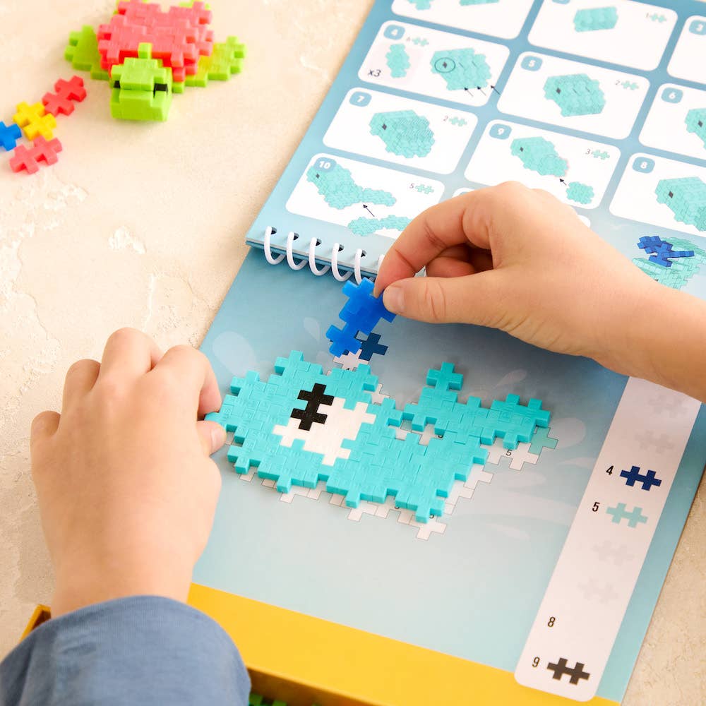 Puzzle By Number Activity Pad - Ocean