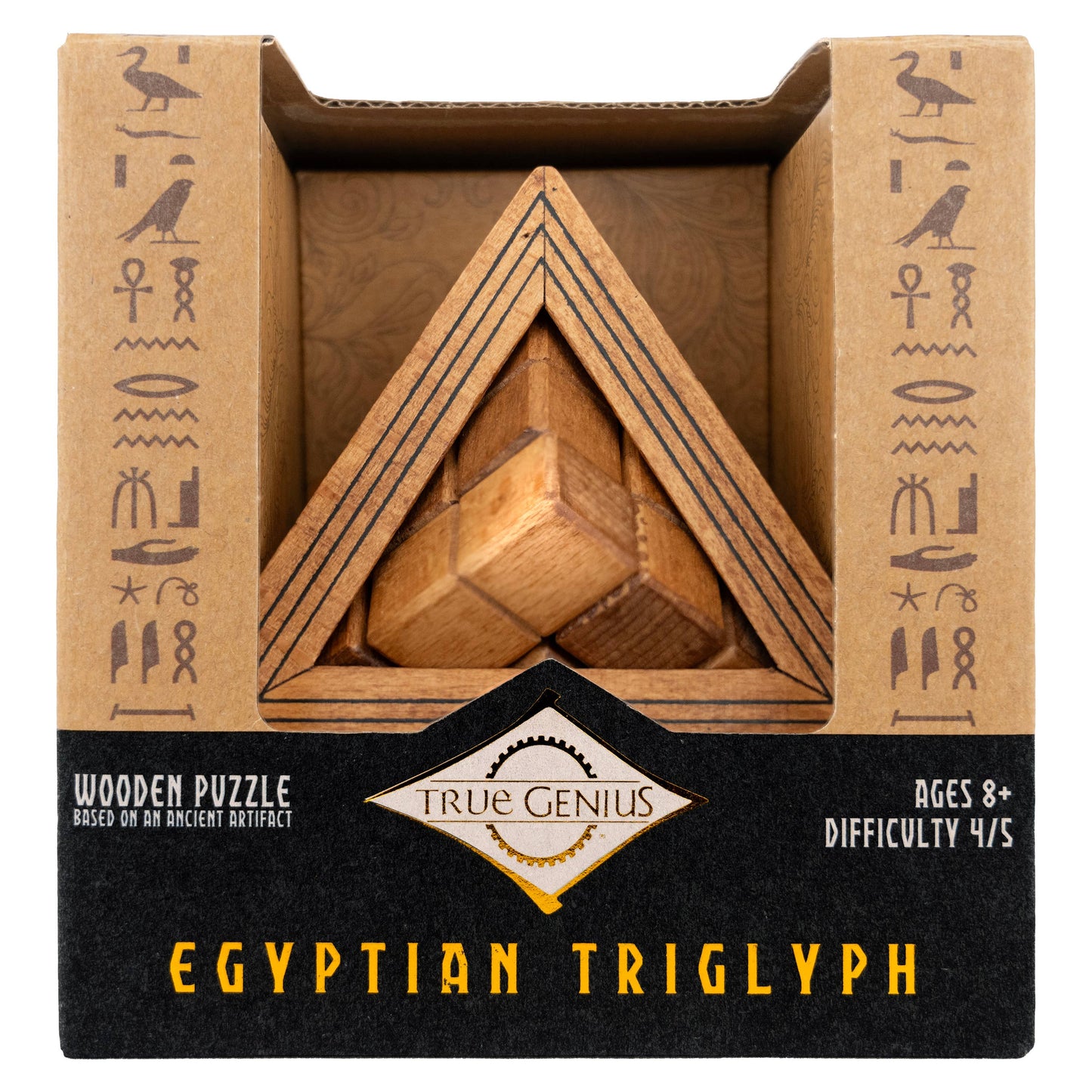 True Genius Egyptian Triglyph Puzzle