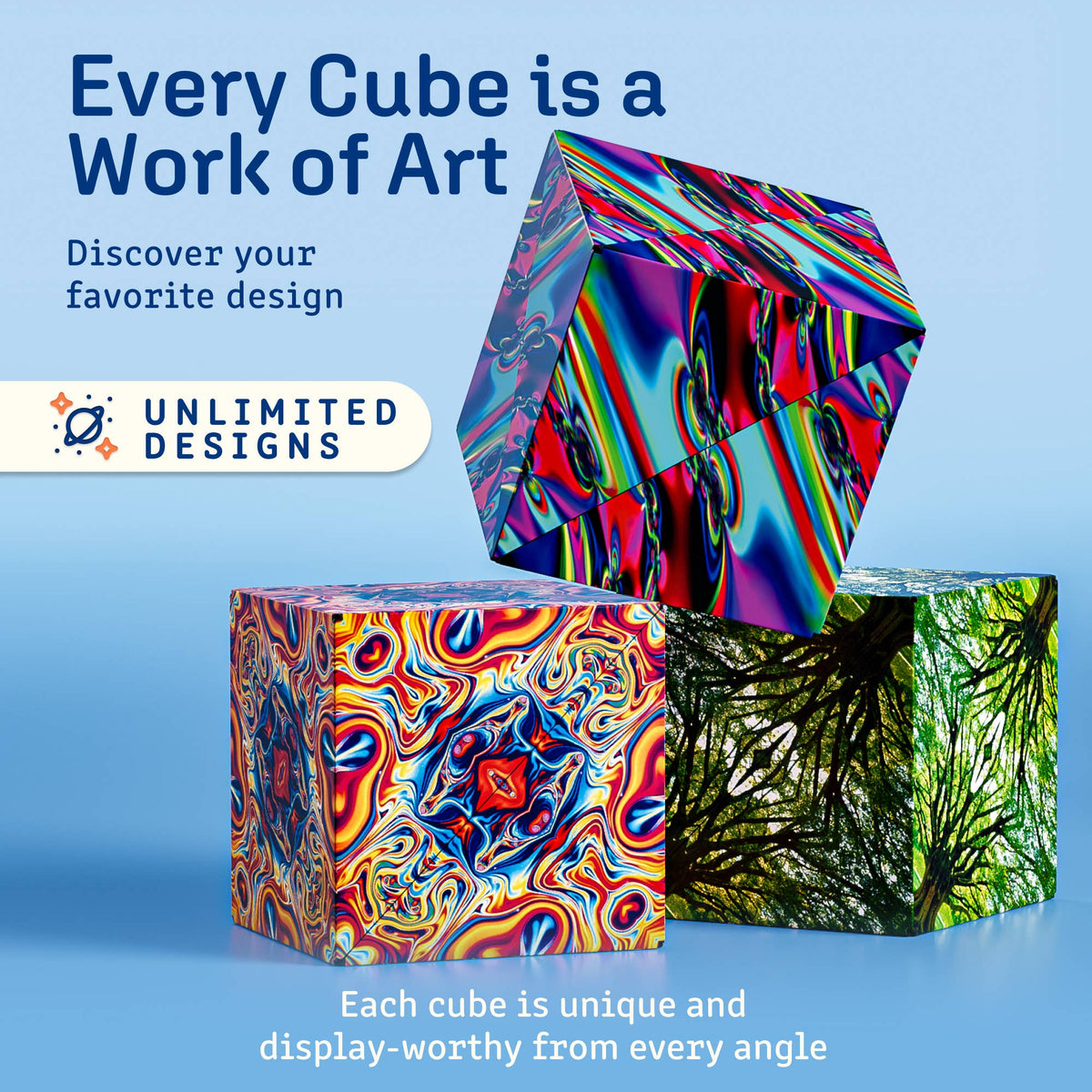 Shashibo Harvest Sunset Magnetic Puzzle Cube - NEW