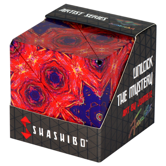 Shashibo Fire Goddess Magnetic Puzzle Cube STEM STEAM MESH