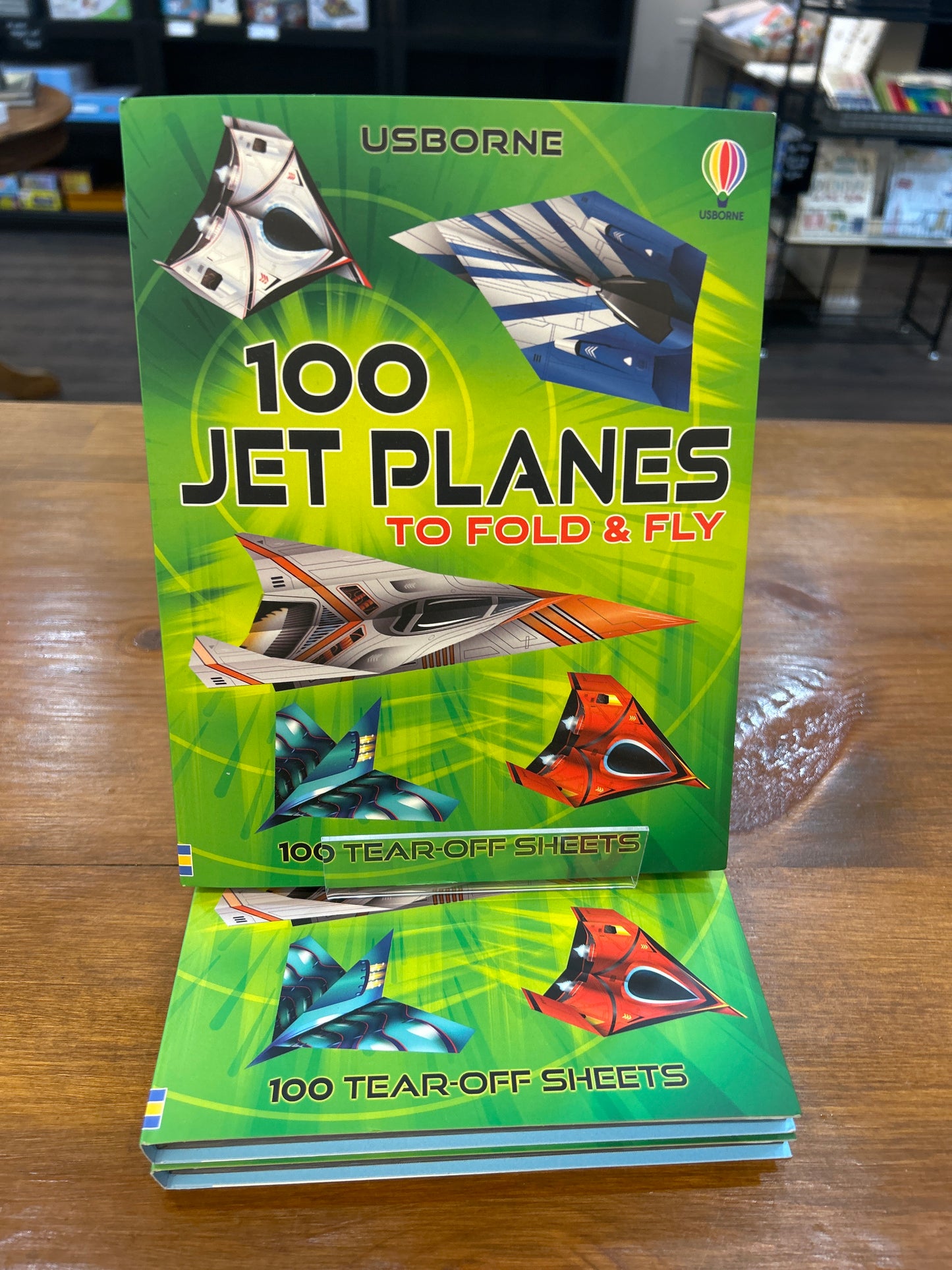 100 Jet Planes to Fold and Fly