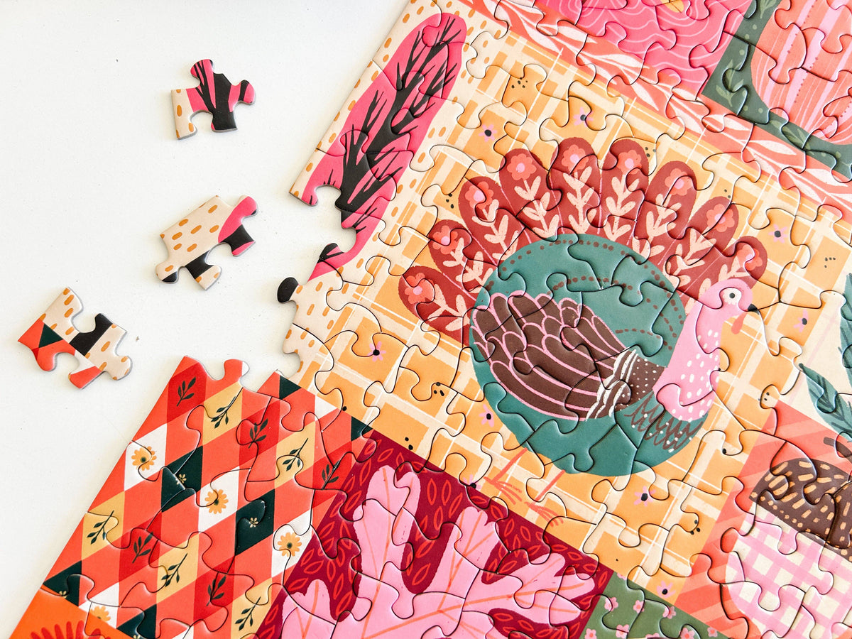 Sweater Weather 500 Piece Fall Puzzle
