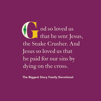 The Biggest Story Family Devotional