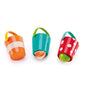 Toddler Sensory Bath Buckets Set of 3 Water Toys