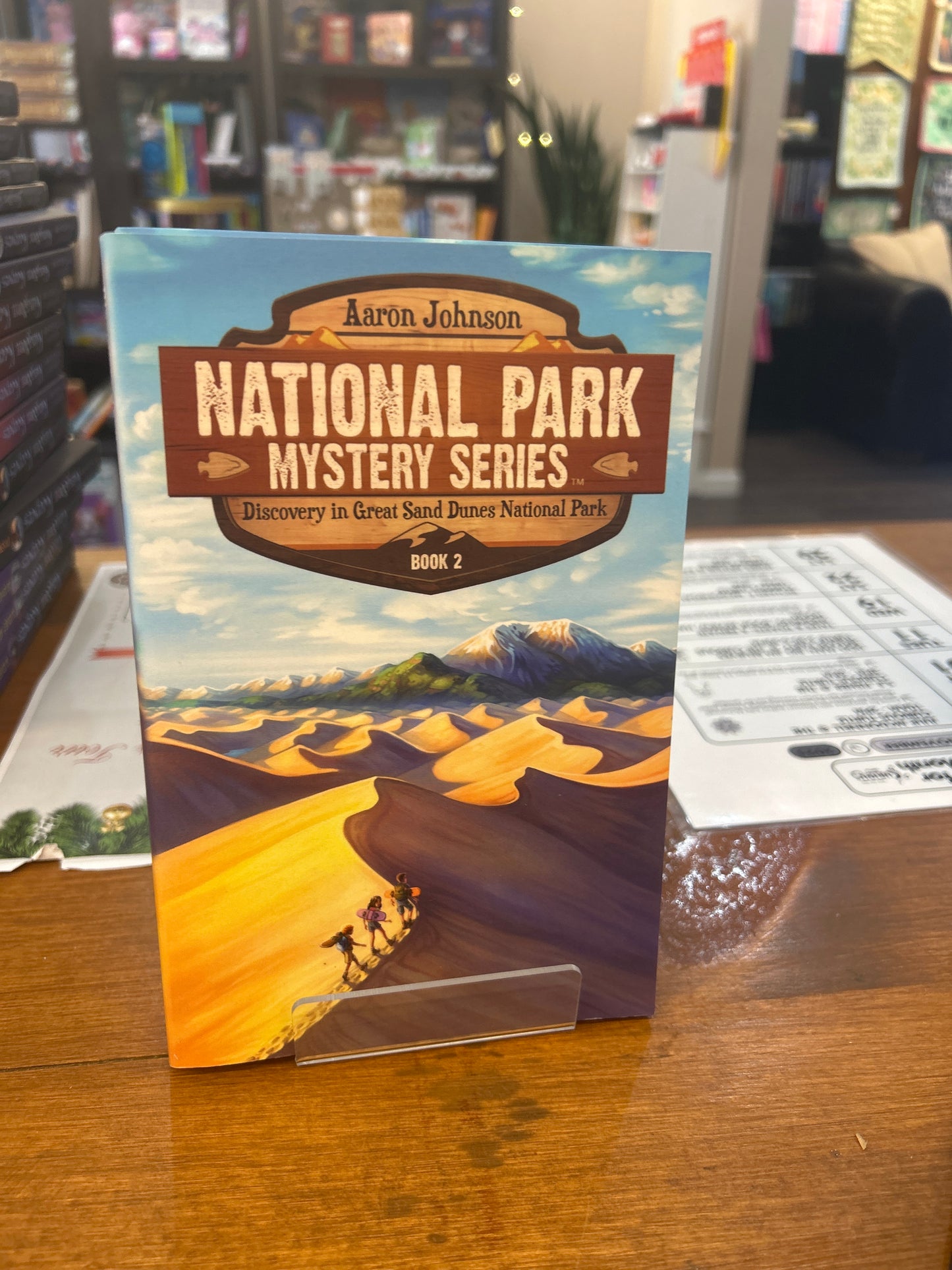 National Parks Mystery Series: Discovery in Great Sand Dunes National Park, Book 2