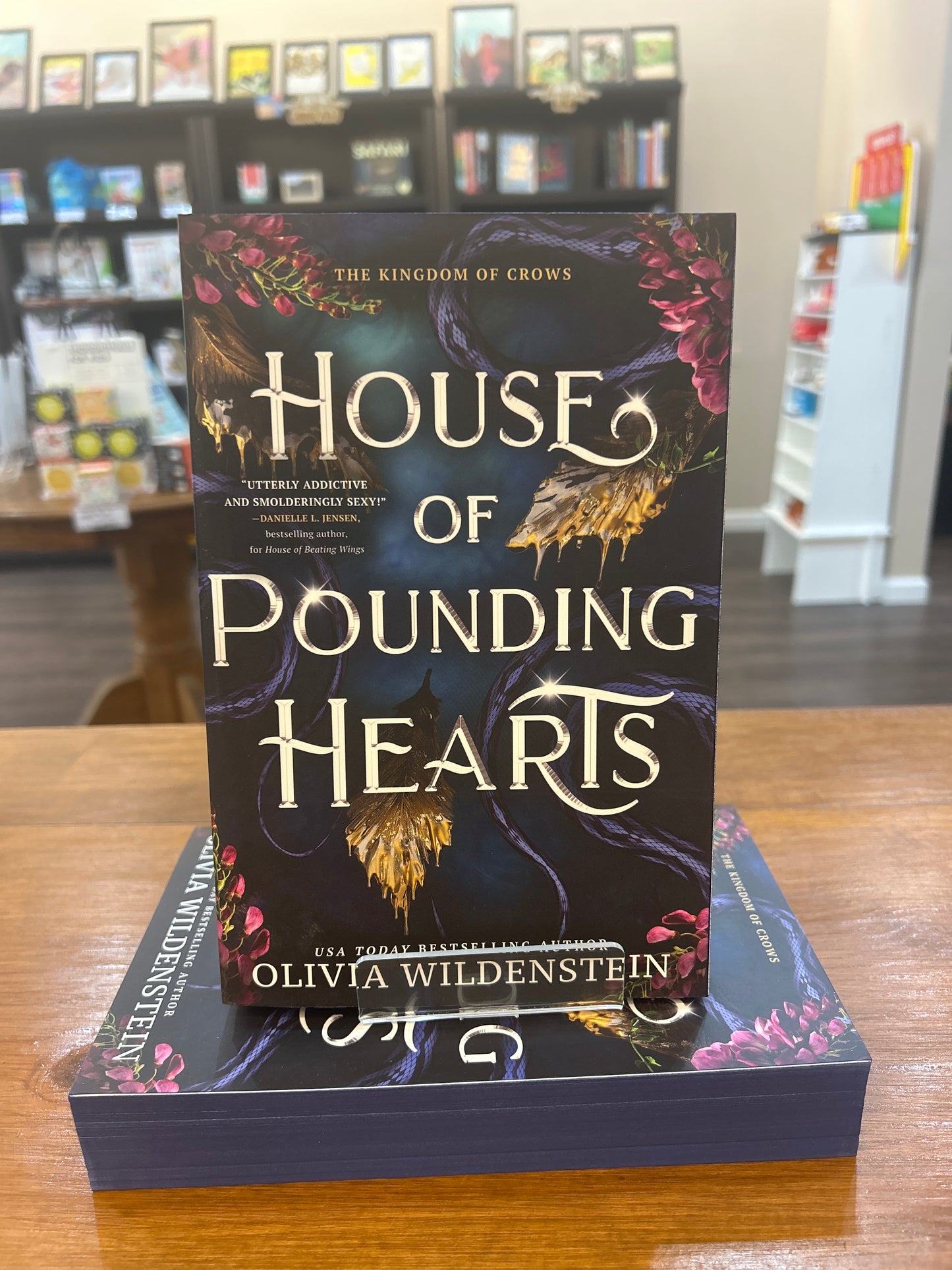 House of Pounding Hearts (Deluxe Edition) by Olivia Wildenstein - Sprayed edge