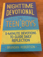 Nighttime Devotional for Teen Boys