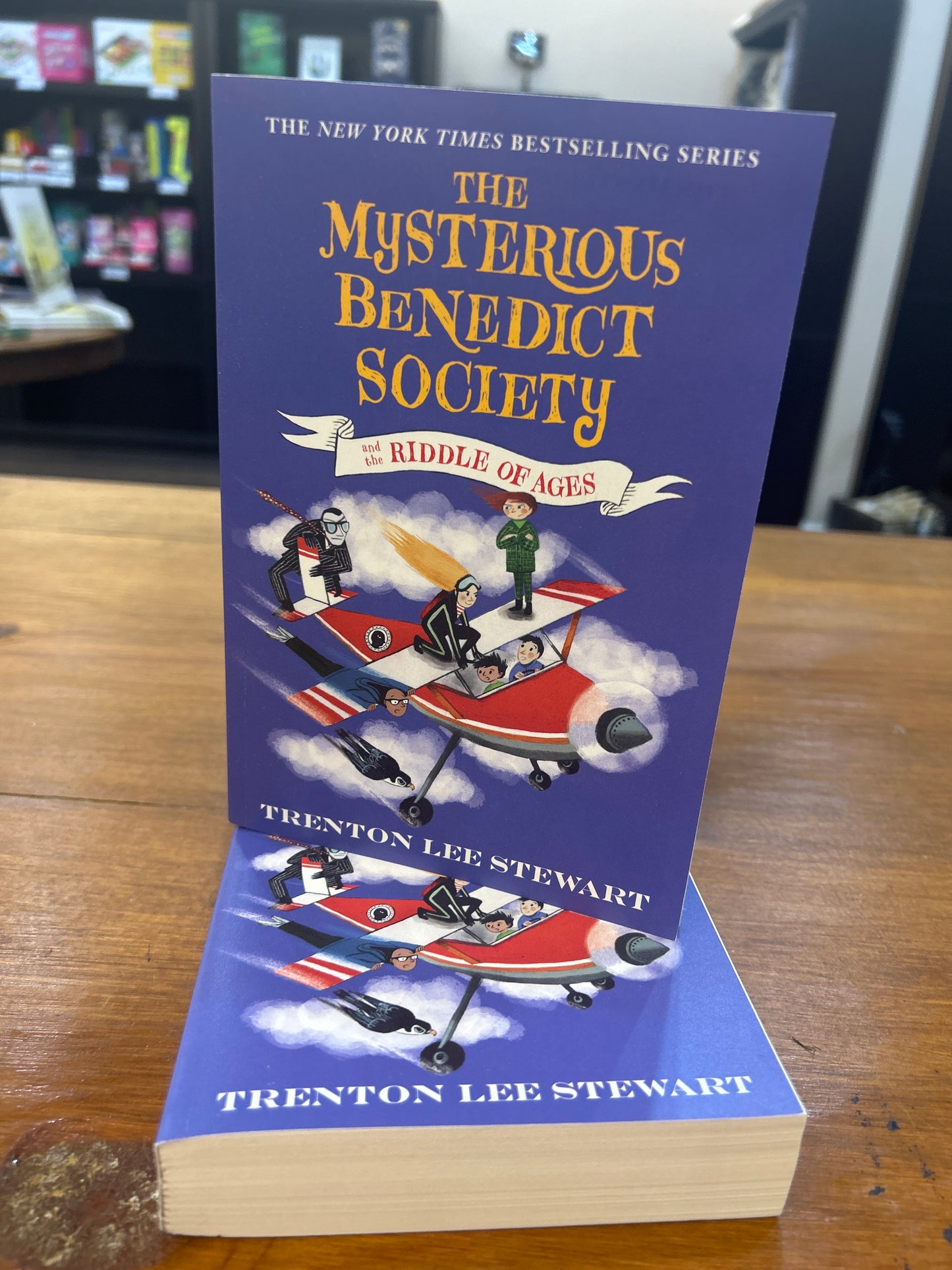 The Mysterious Benedict Society and the Riddle of the Ages (paperback) by: Trenton Lee Stewart