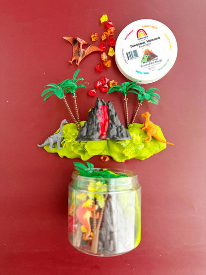 Dinosaur Volcano Dough-To-Go