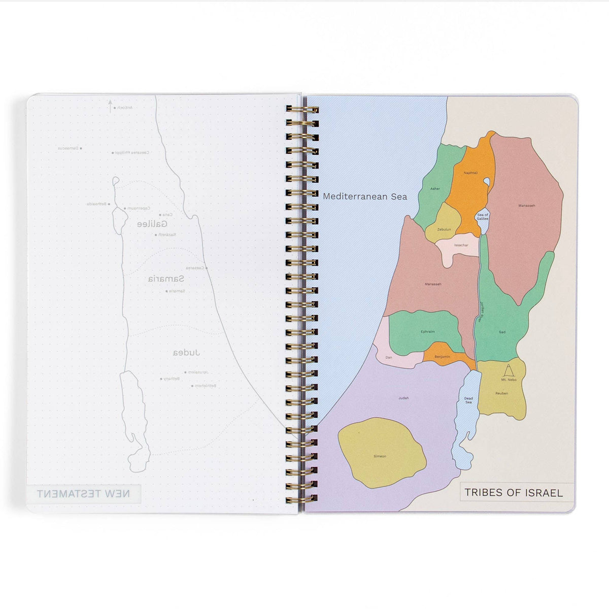 Happy Daisy Bible Study Notebook with Maps - Callie Danielle