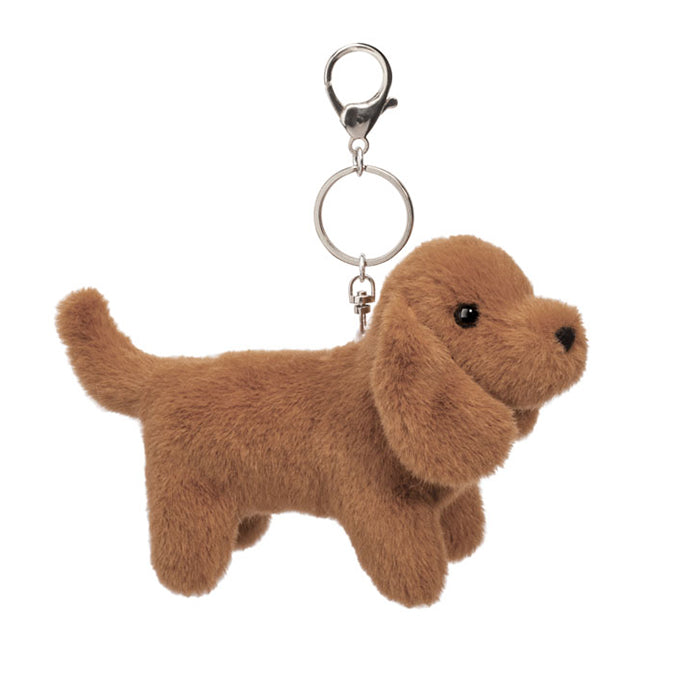 Dachsund Dog Bag Charm (Brown)