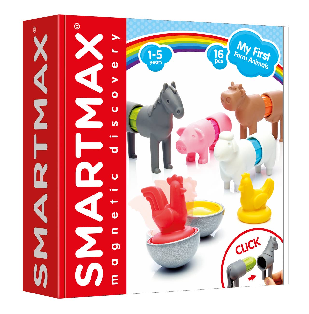 SmartMax My First Farm Animals Magnetic Set - Ages 1+