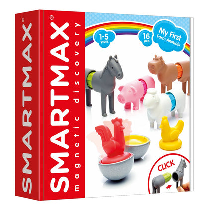 SmartMax My First Farm Animals Magnetic Set - Ages 1+