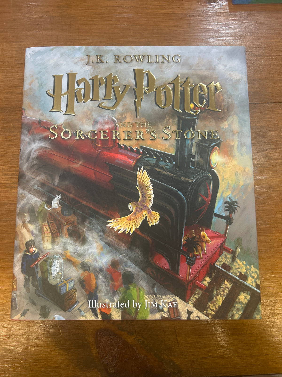 Harry Potter and the Sorcerer’s Stone by J.K. Rowling - Illustrated