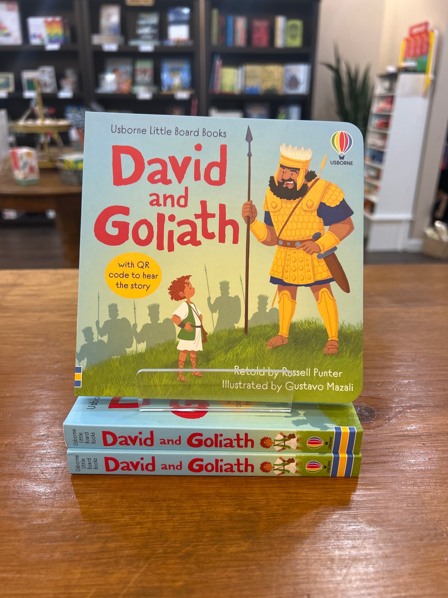 David and Goliath Board Book