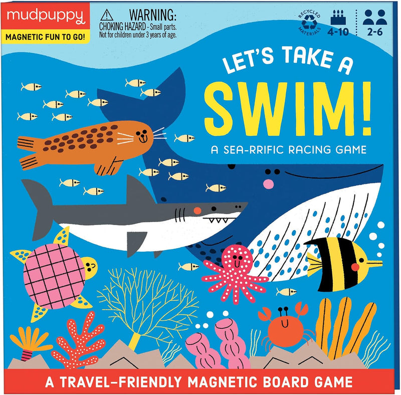 Let’s Take a Swim! Magnetic Board Game