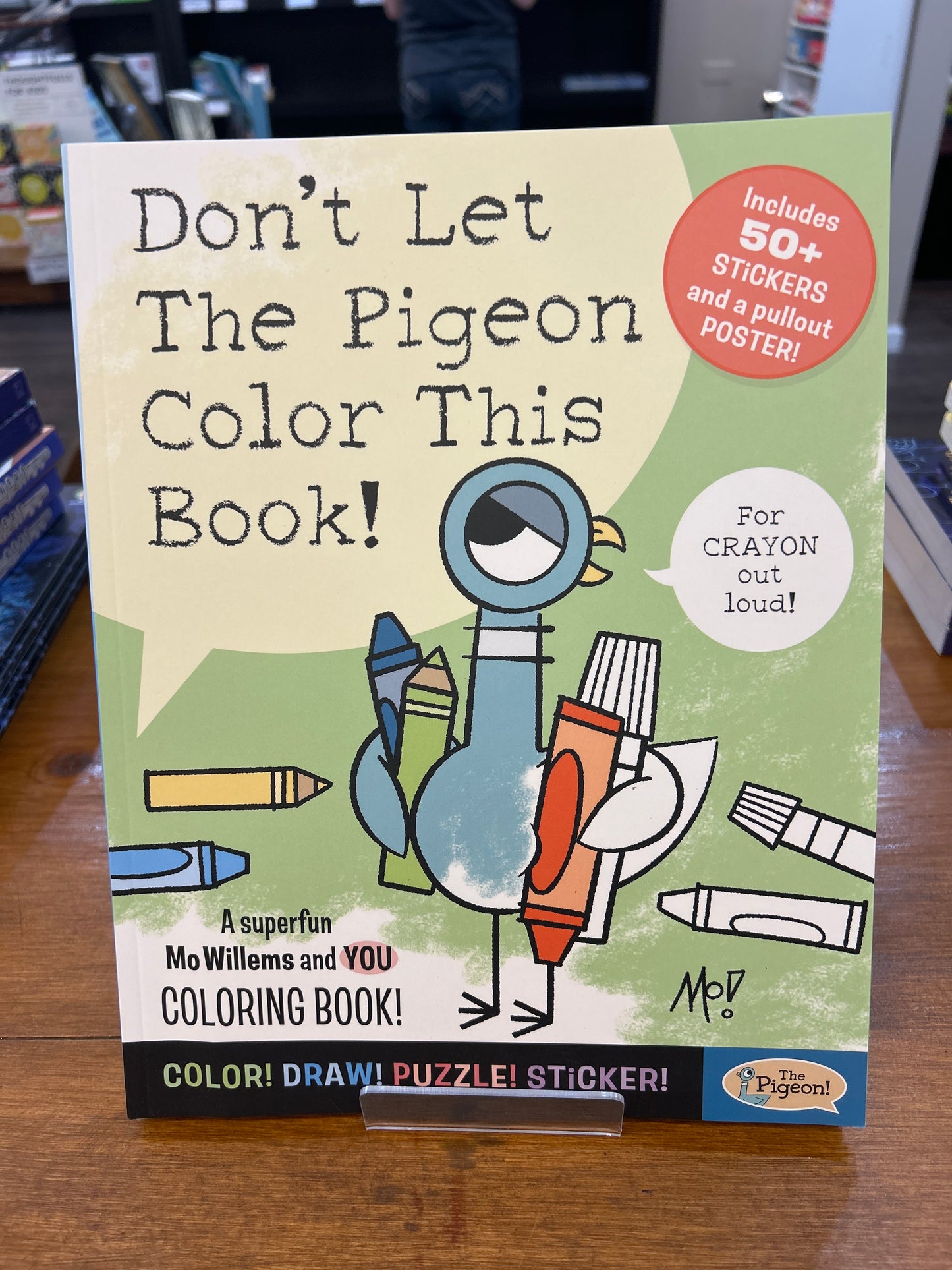 Don’t Let the Pigeon Color this Book