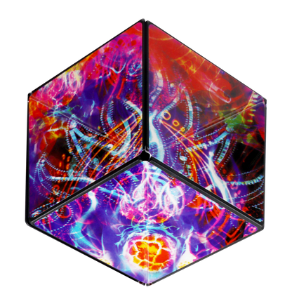 Shashibo Fire Goddess Magnetic Puzzle Cube STEM STEAM MESH