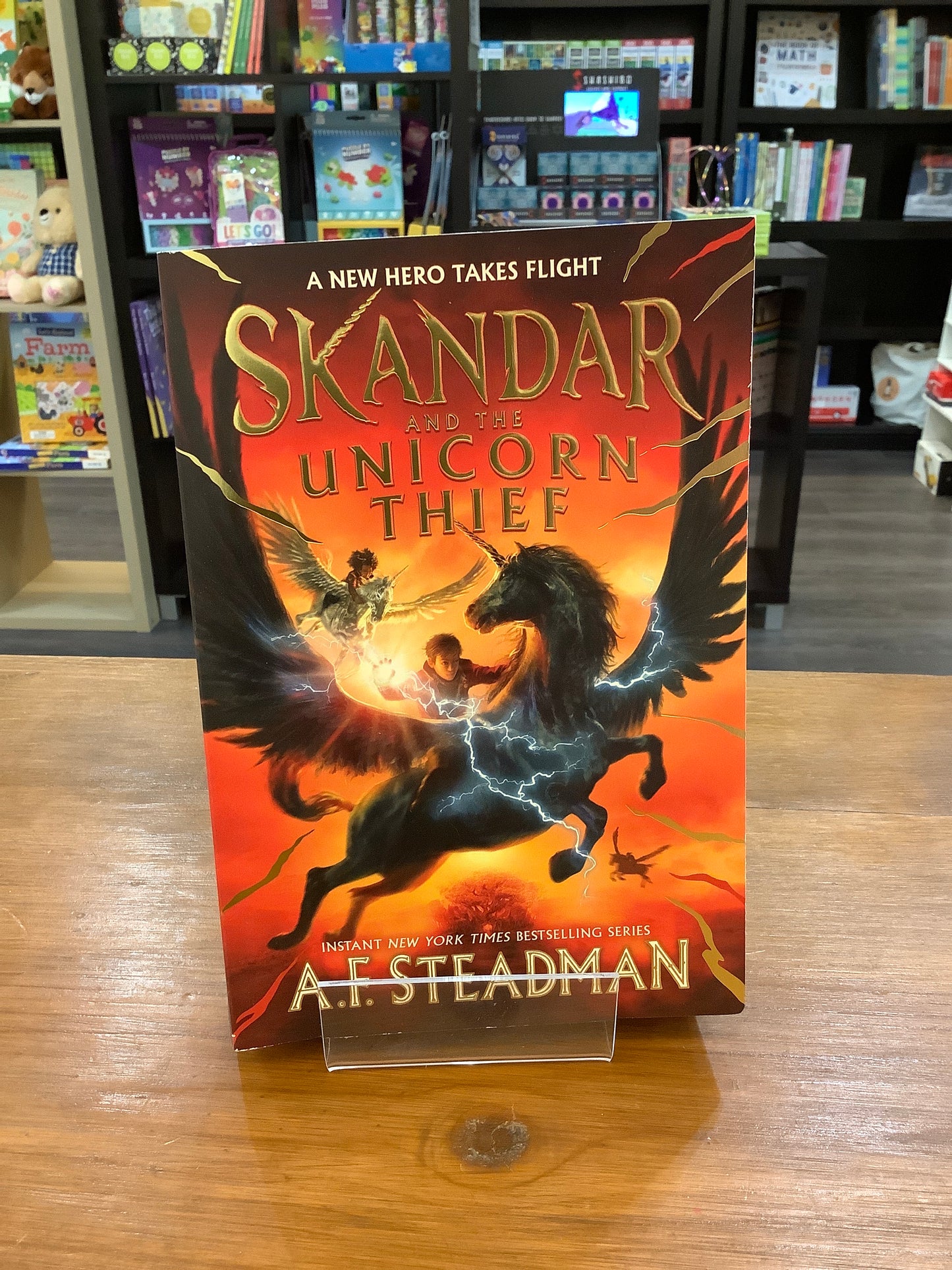 Skandar and the Unicorn thief, A.F. Steadman
