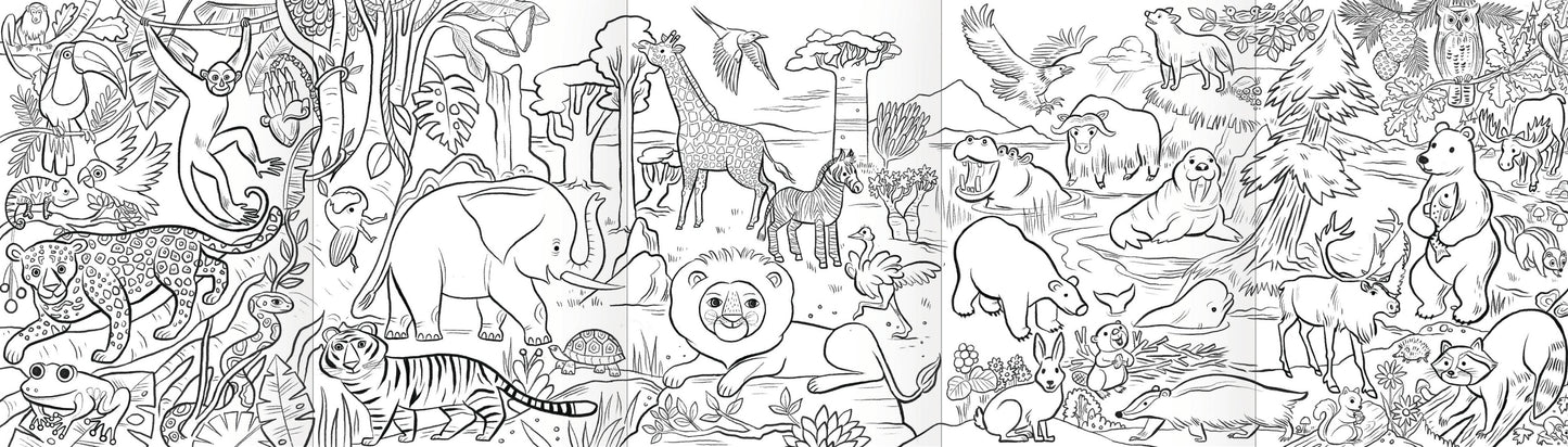 Wild Animals Biggie Mini Mural Bundle (6)