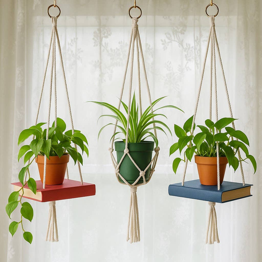 Bookish Shelf Planter