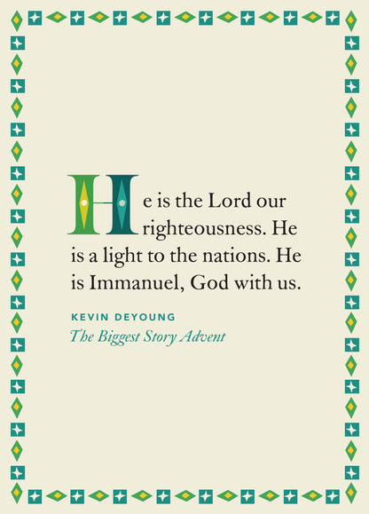 The Biggest Story Advent