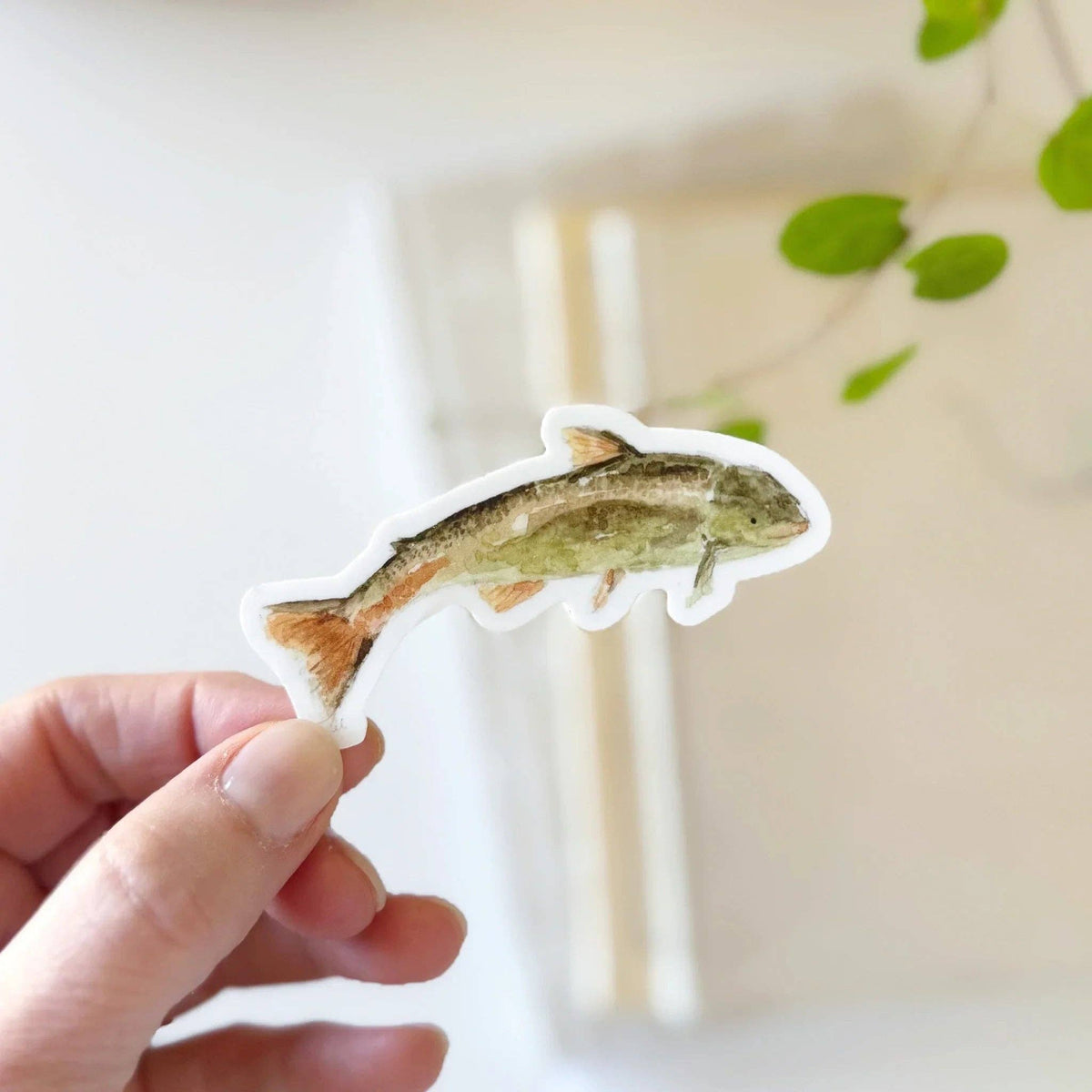 Fish sticker