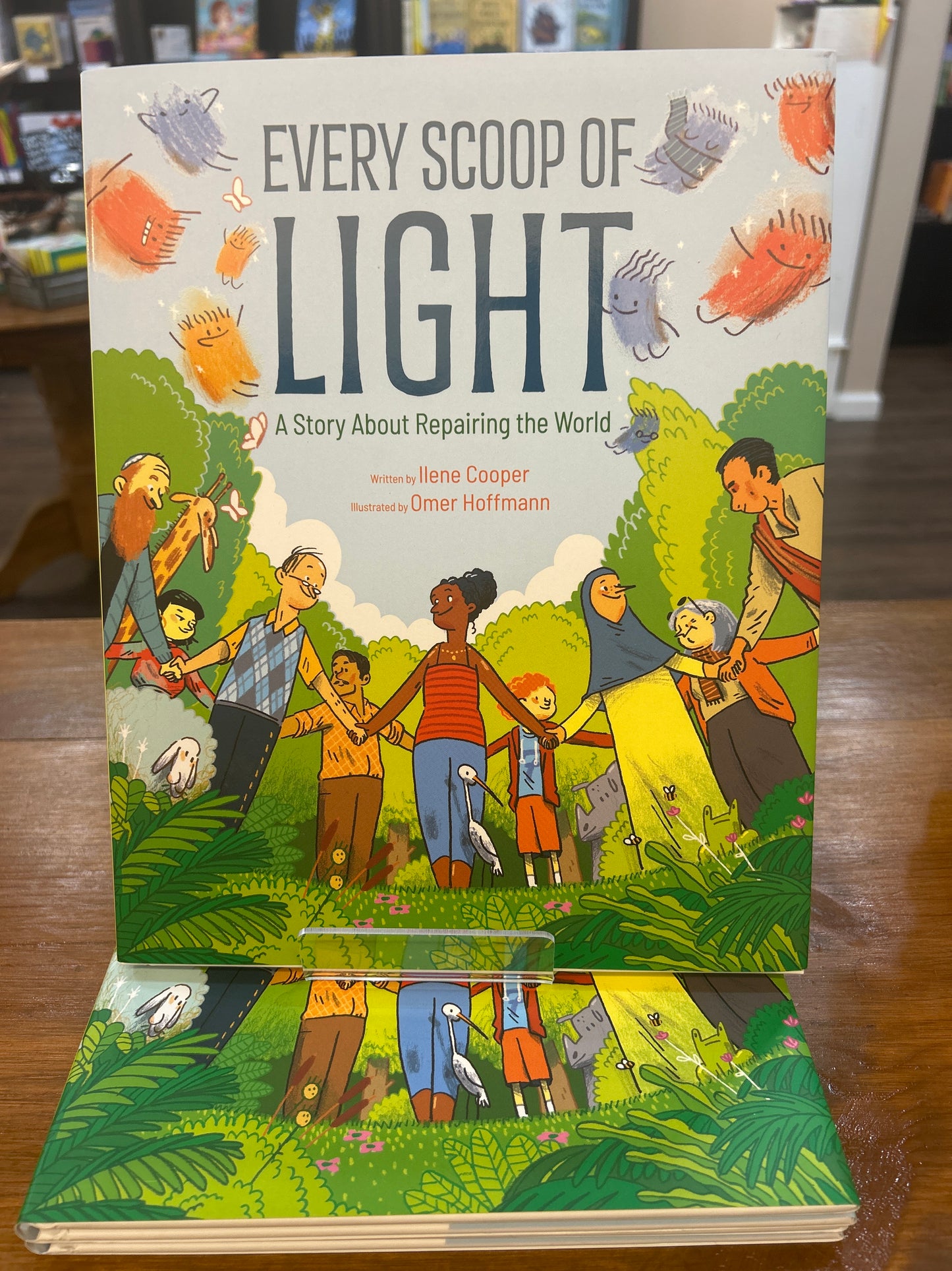 Every Scoop of Light by Ilene Cooper, illustrated by Omer Hoffman
