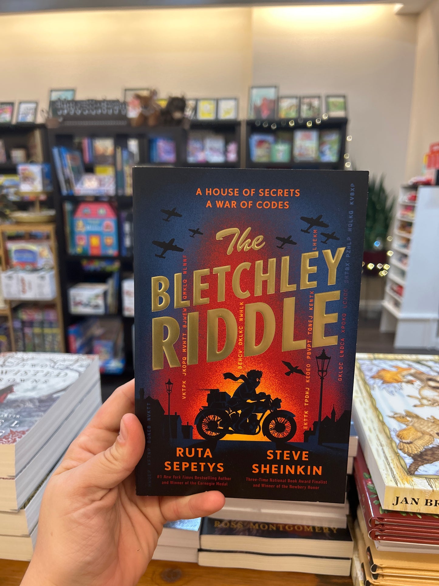 The Bletchley Riddle by: Ruta Septys and Steve Sheinkin