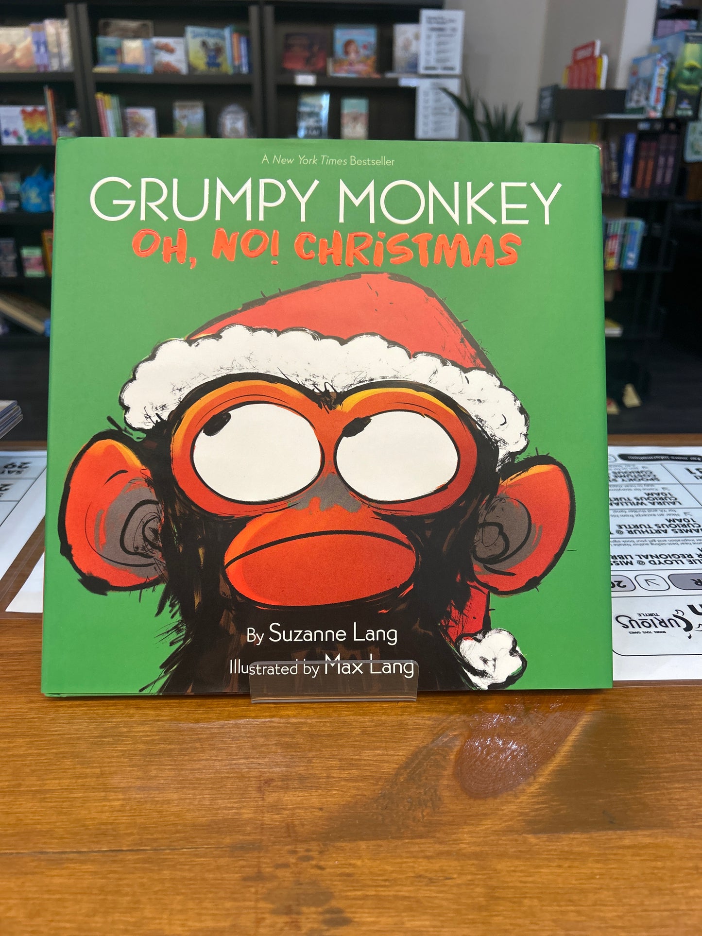 Grumpy Monkey Oh, No! Christmas