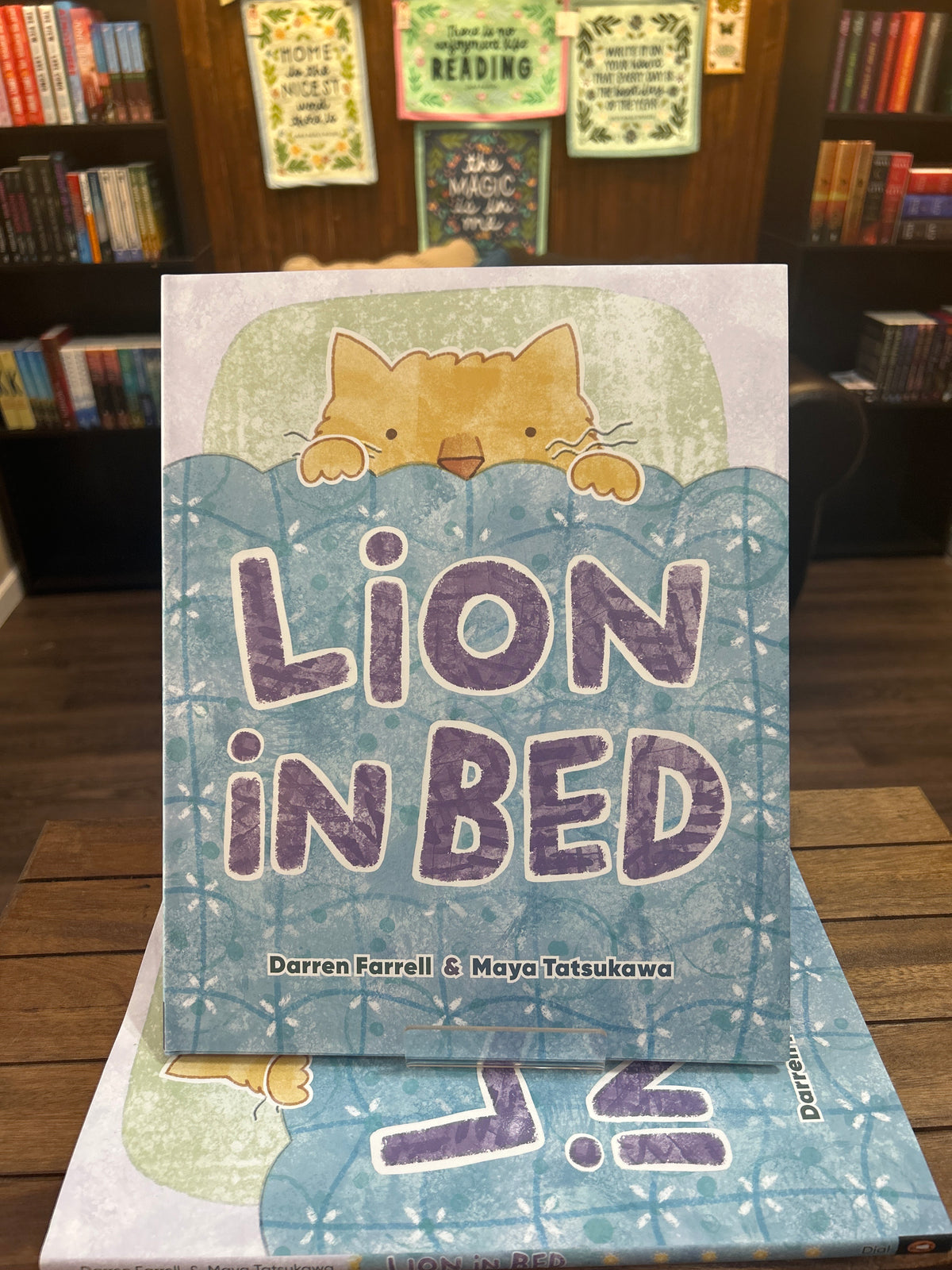 Lion in Bed by: Darren Farrell