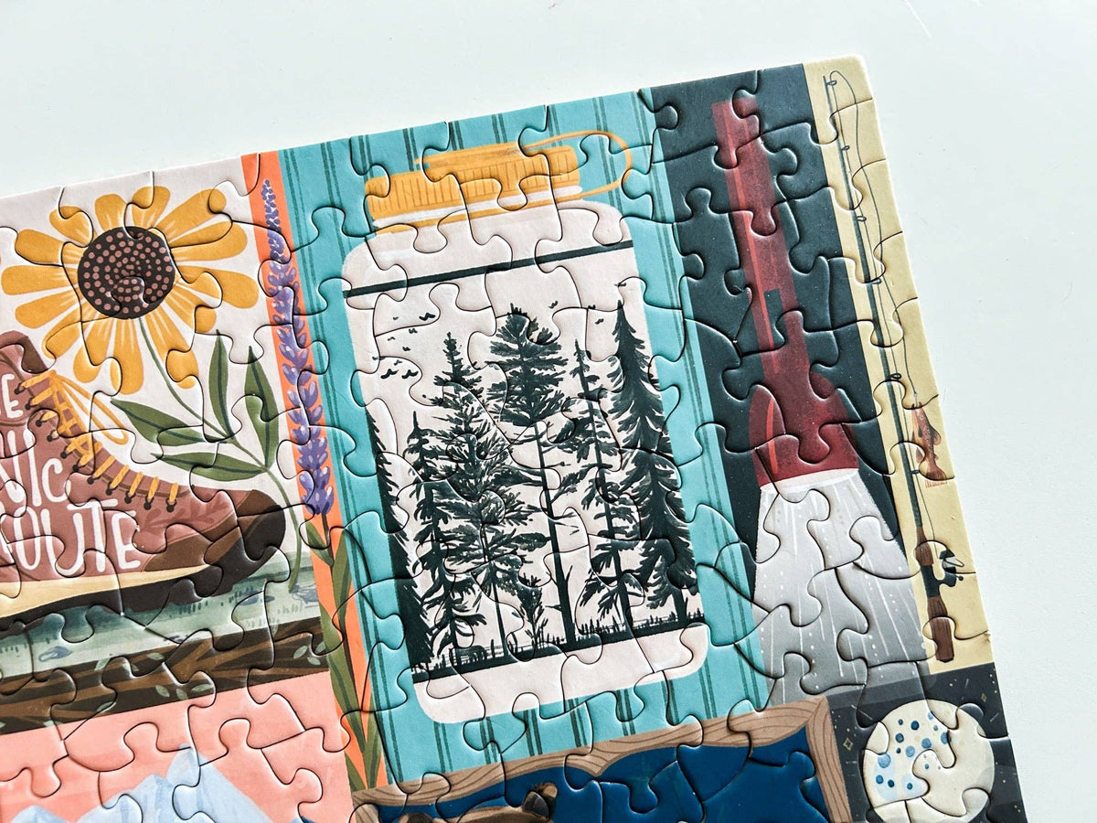Let's Go Camping 500 Pc Puzzle