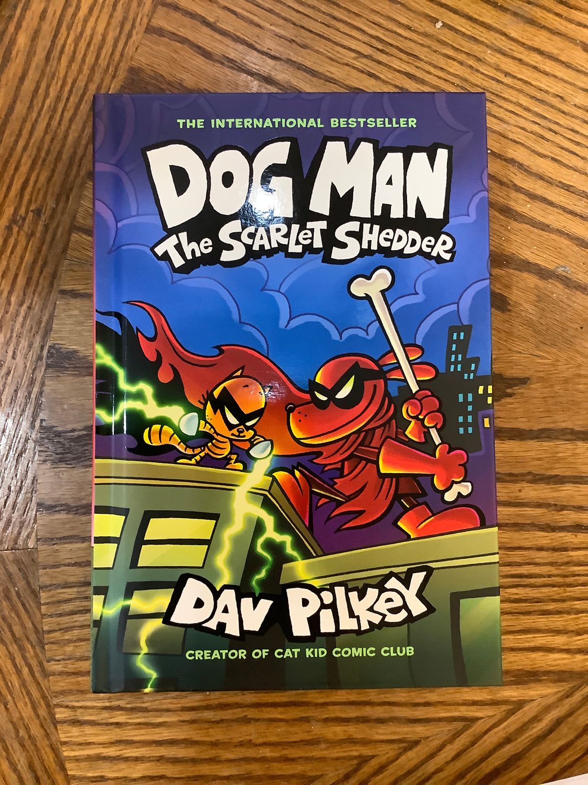 DOG MAN: THE SCARLET SHEDDER by: Dav Pilkey