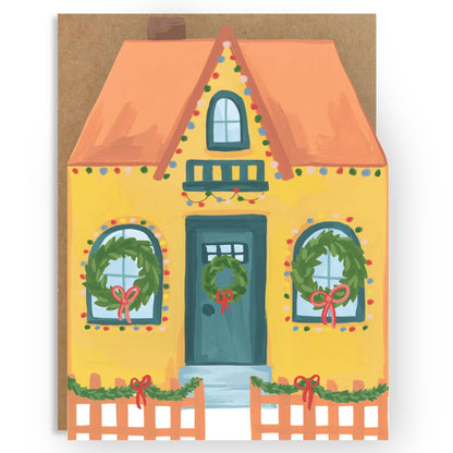 Holiday Village Specialty Greeting Card Set
