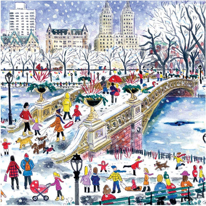 Michael Storrings Bow Bridge In Central Park 500pc