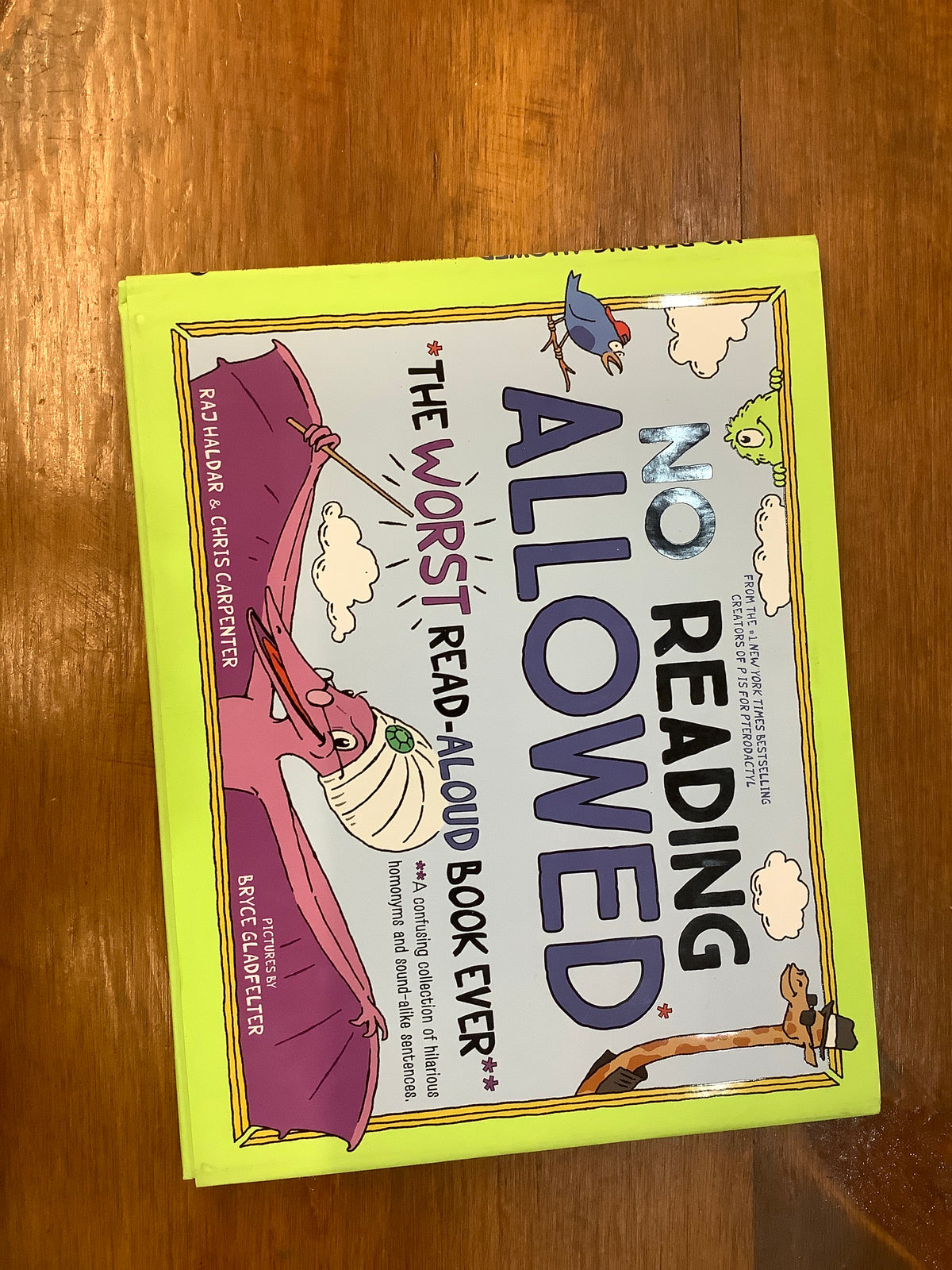No Reading Allowed