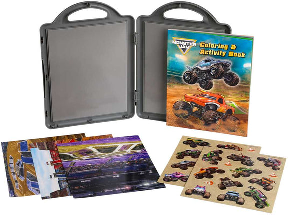 Monster Jam Magnetic Play Set by Editors of Studio Fun International