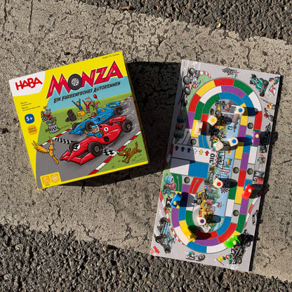 Monza Racing Board Game – Strategy & Speed for Kids