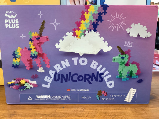 PLUS PLUS "UNICORNS" LEARN TO BUILD