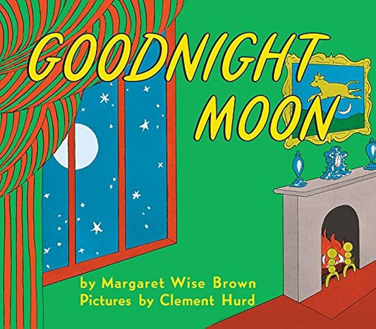 Goodnight Moon Padded Board Book: A Beloved Bedtime Classic Featuring a Bunny Saying Goodnight cover image