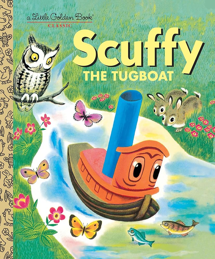 Scuffy the Tugboat and His Adventures Down the River cover image