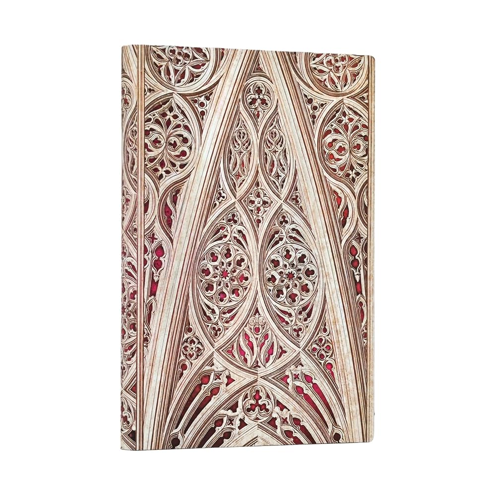 Vault of the Milan Cathedral (Burgundy) Mini Lined Softcover, 208pg, 80GSM, Duomo di Milano Collection by Paperblanks (Duomo di Milano) cover image