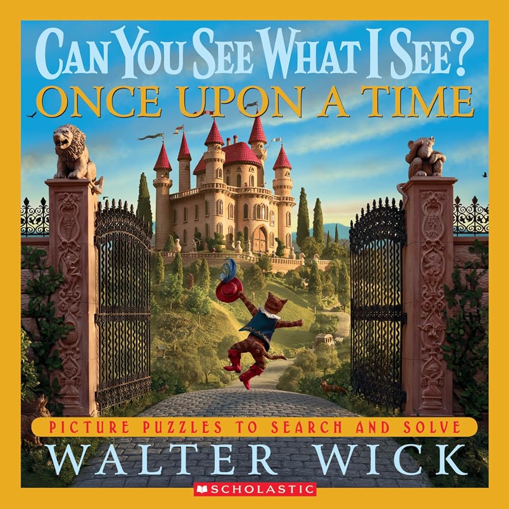 Can You See What I See? Once Upon a Time: Picture Puzzles to Search and Solve cover image