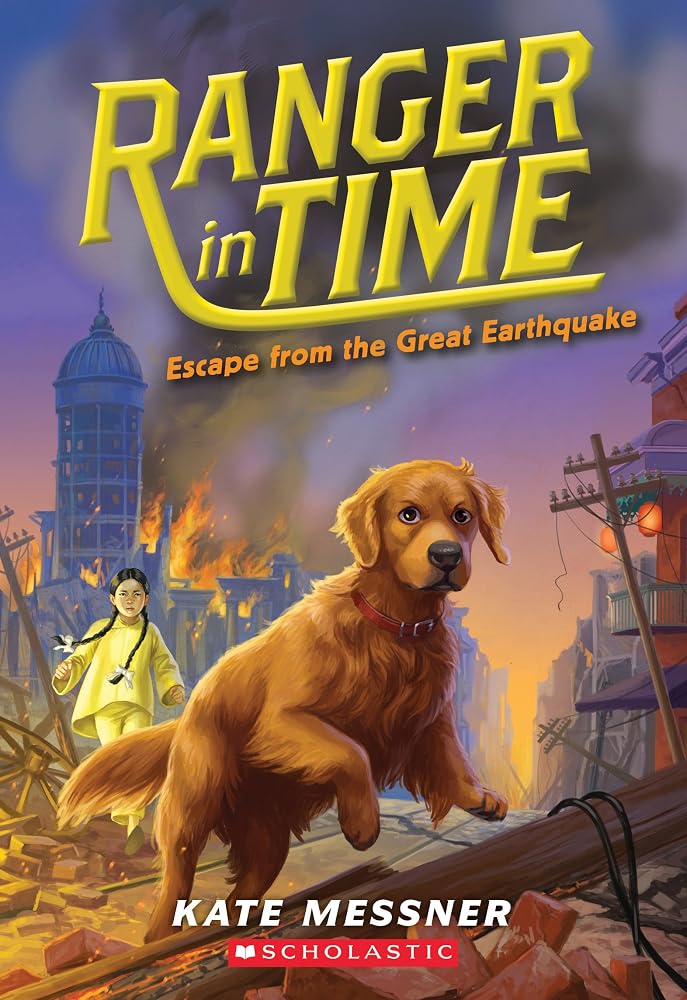 Escape from the Great Earthquake (Ranger in Time #6) (6) cover image