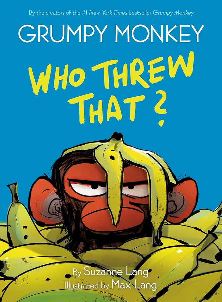 Grumpy Monkey Who Threw That?: A Graphic Novel (Grumpy Monkey Graphic Novels)