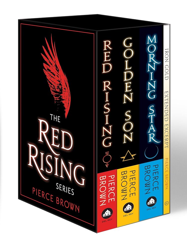 Red Rising 3-Book Box Set: Red Rising, Golden Son, Morning Star, and an exclusive extended excerpt of Iron Gold cover image