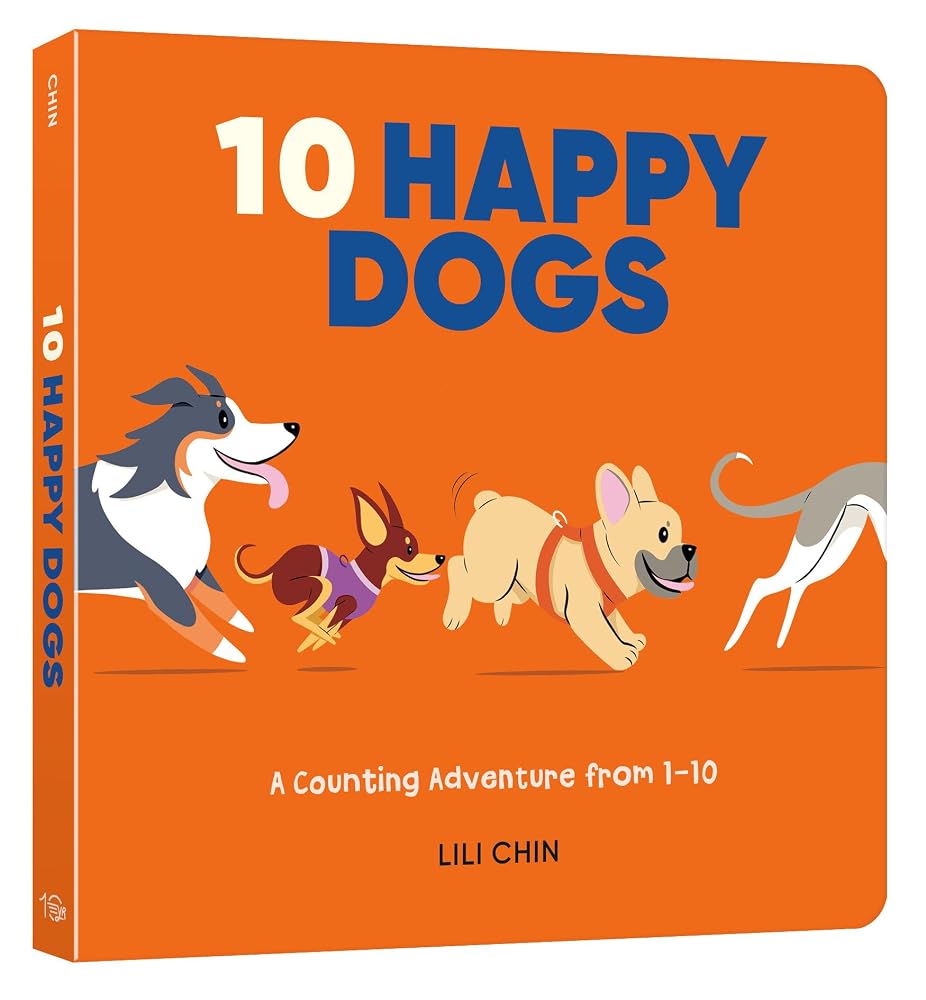 Ten Happy Dogs: A Counting Adventure from 1-10 cover image